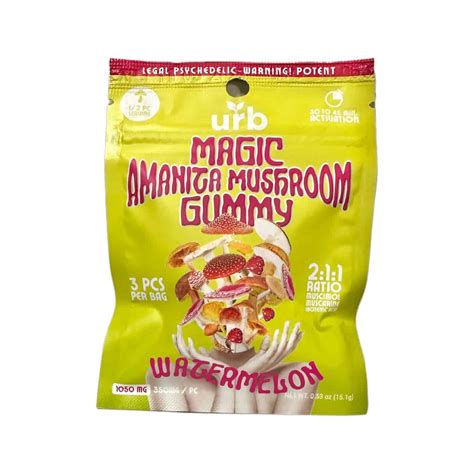 Urb magic amsnita mushroom gummy